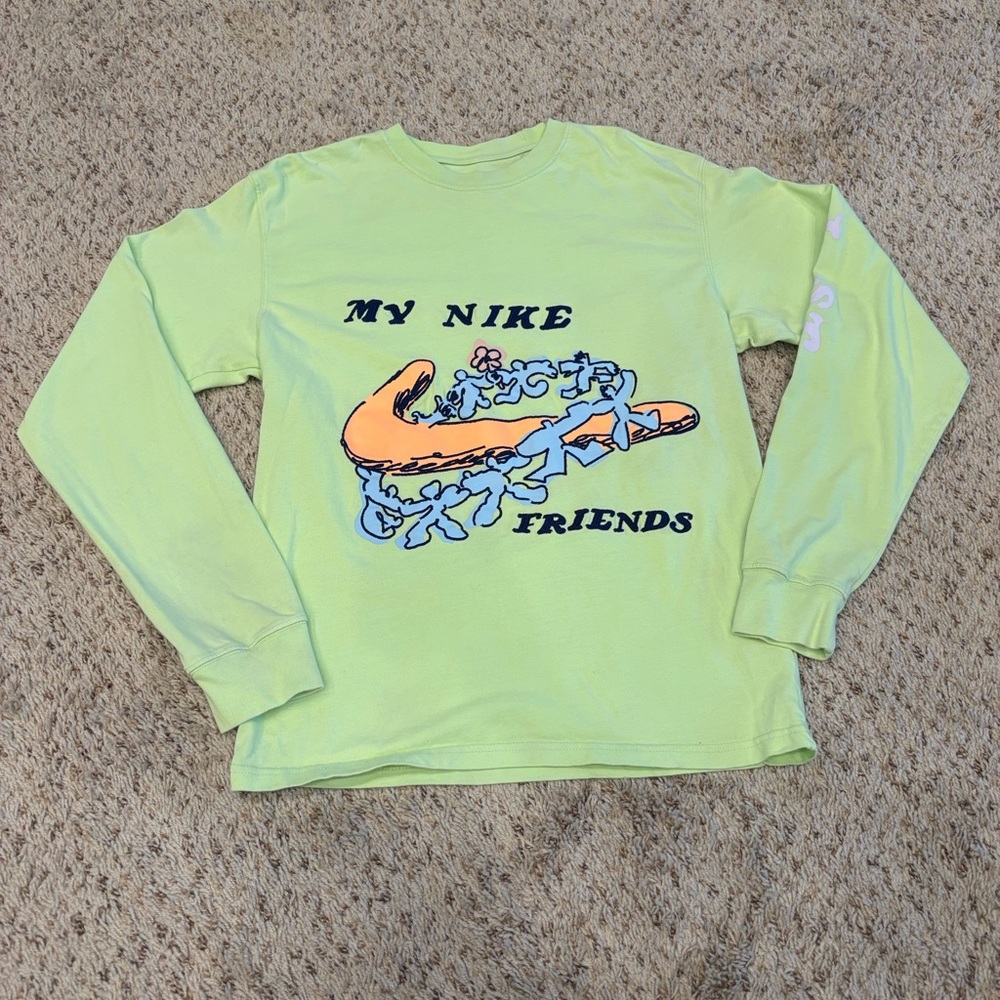 Nike Embroidered Long Sleeve Tee